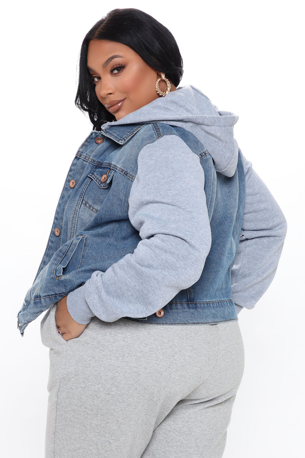 His Name Was Tustin Denim Jacket - Medium Wash