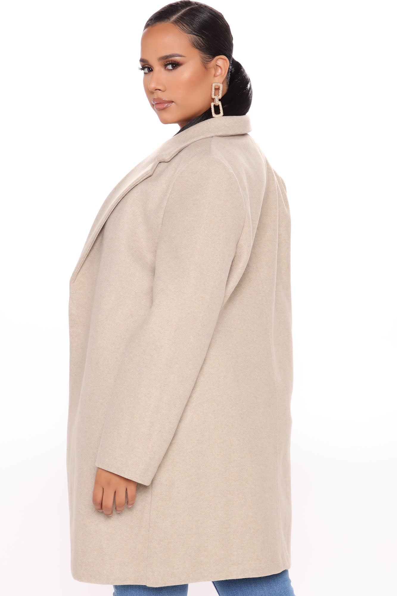 Long Nights Coat - Oatmeal