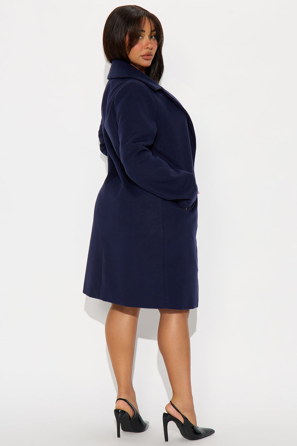 Upper East Side Coat - Midnight Blue