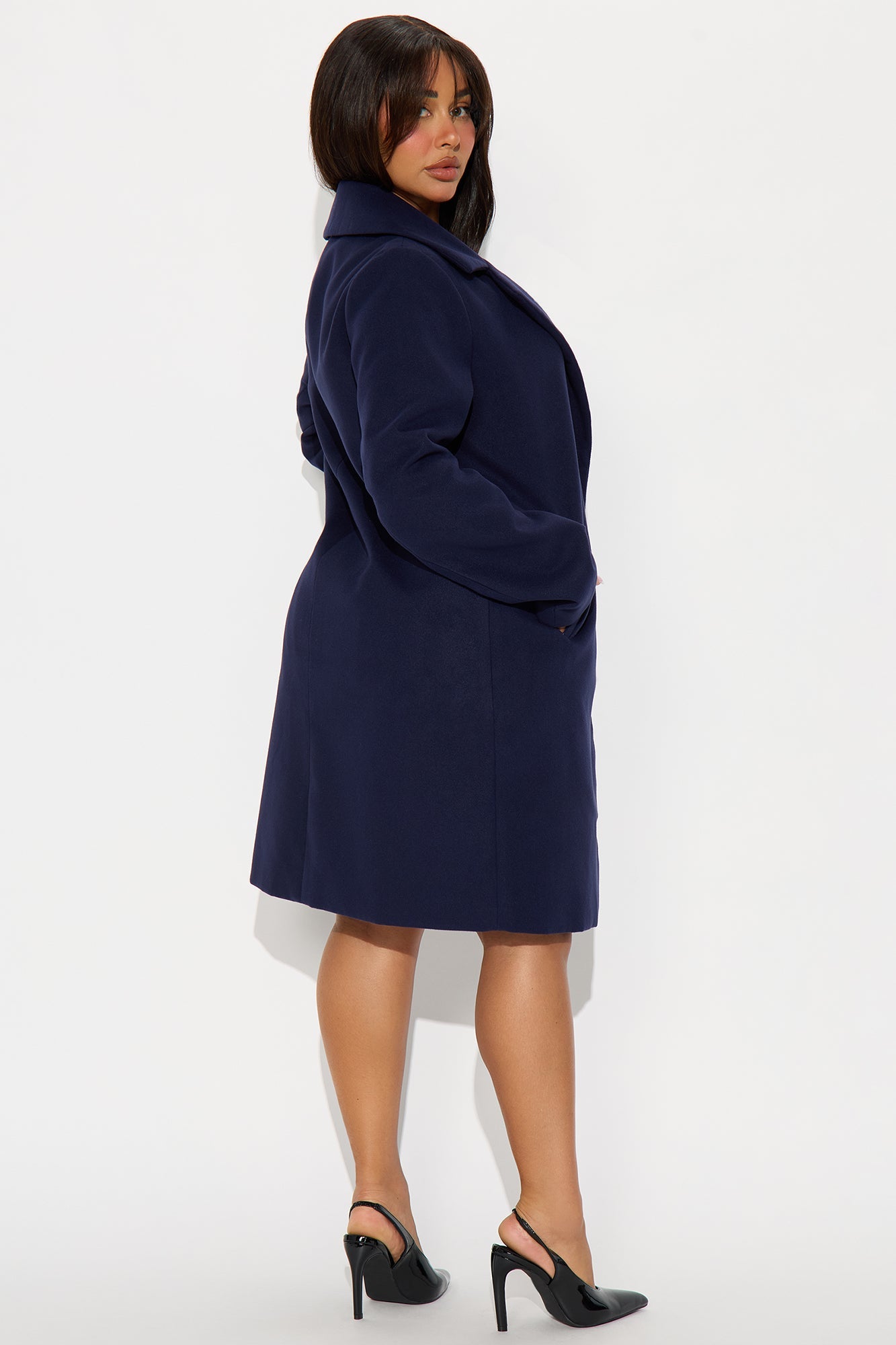 Upper East Side Coat - Midnight Blue