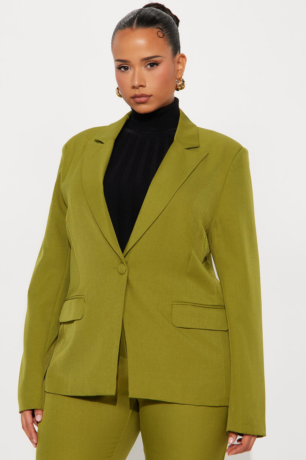 Breaking Even Blazer - Chartreuse