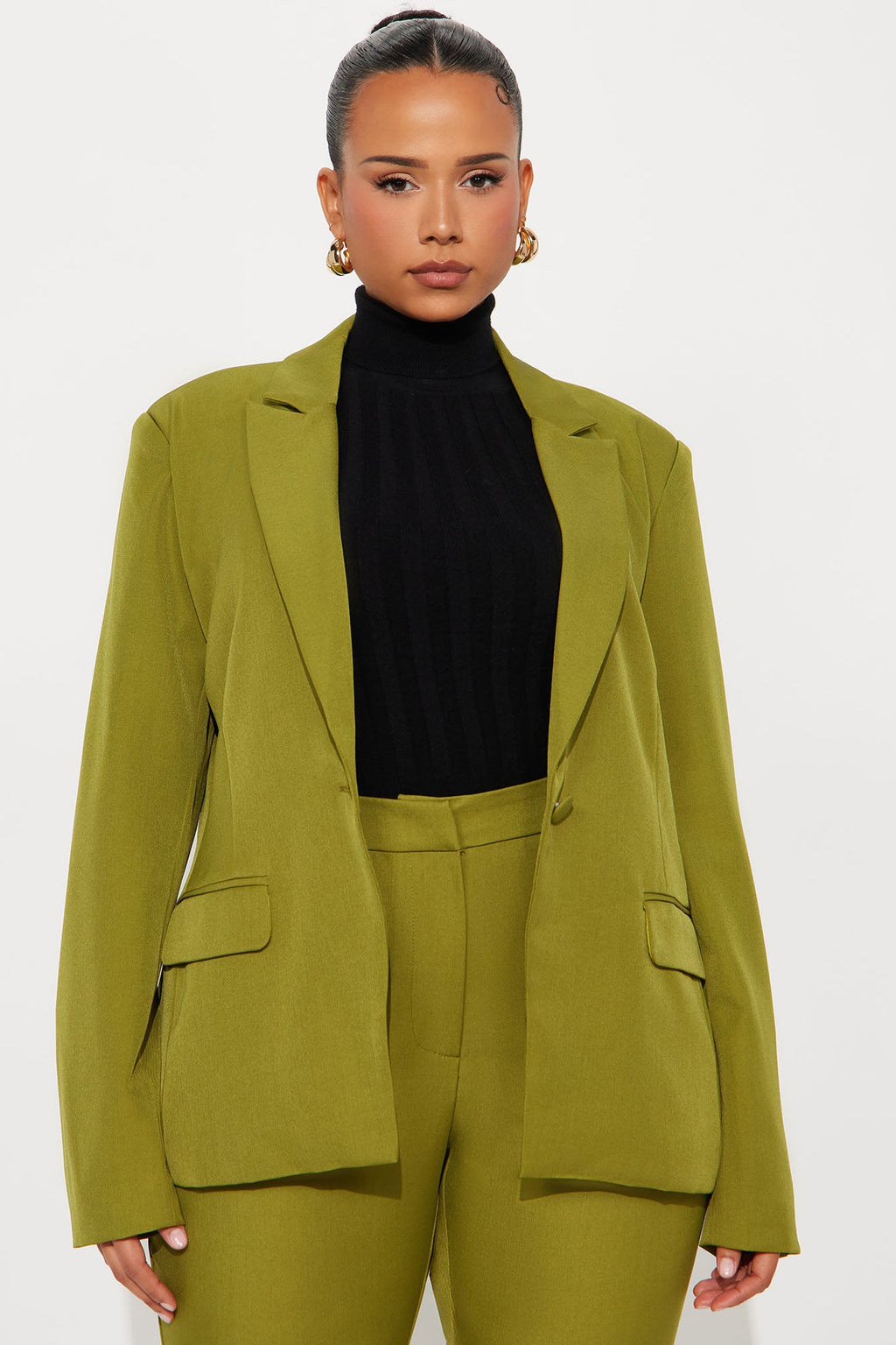 Breaking Even Blazer - Chartreuse