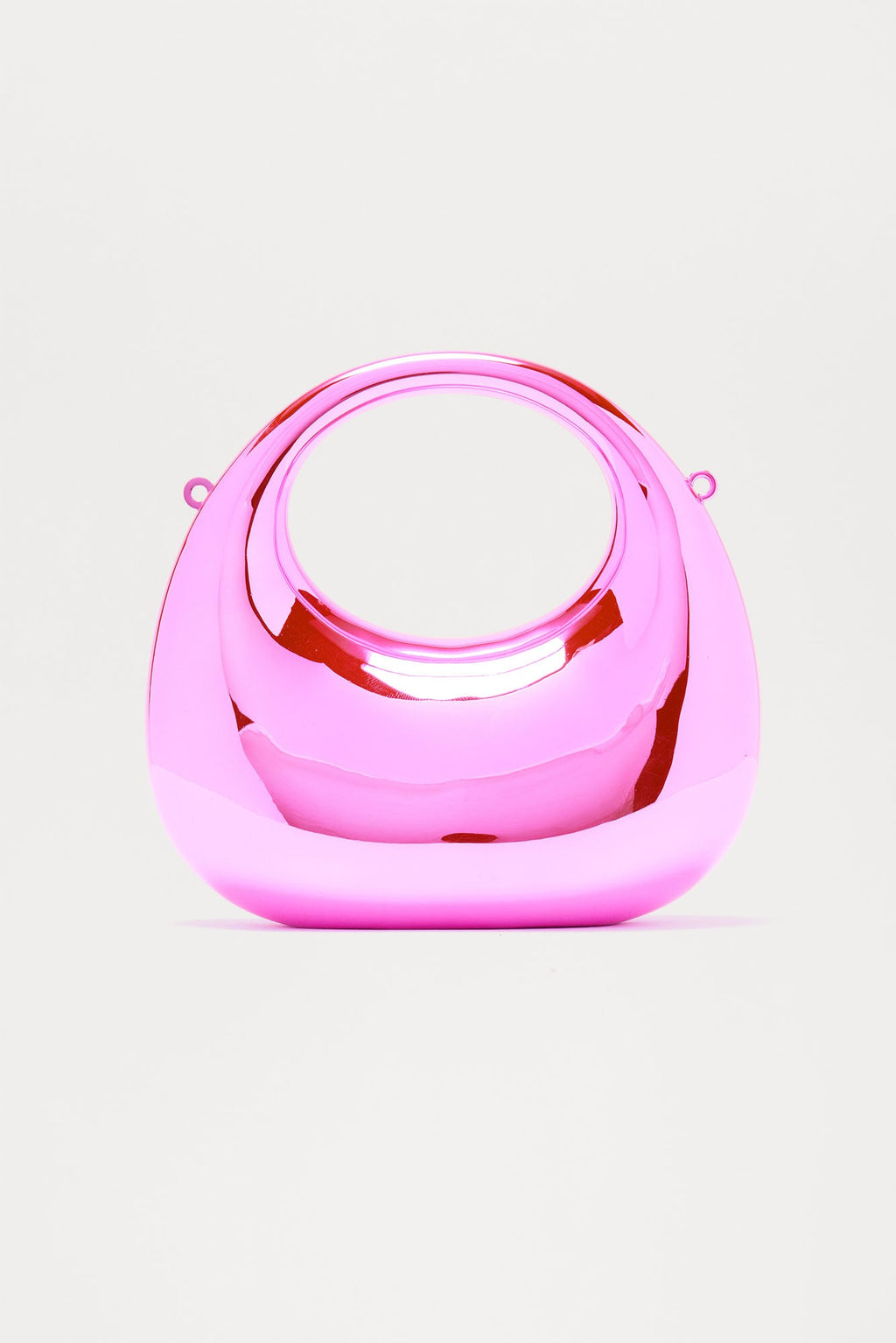 My Mini Me Metal Clutch - Pink