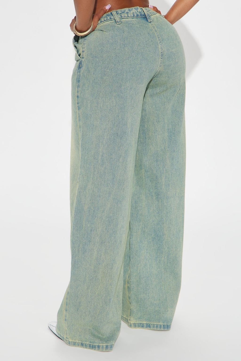 Work Angles Tinted Trouser Jeans - Light Wash