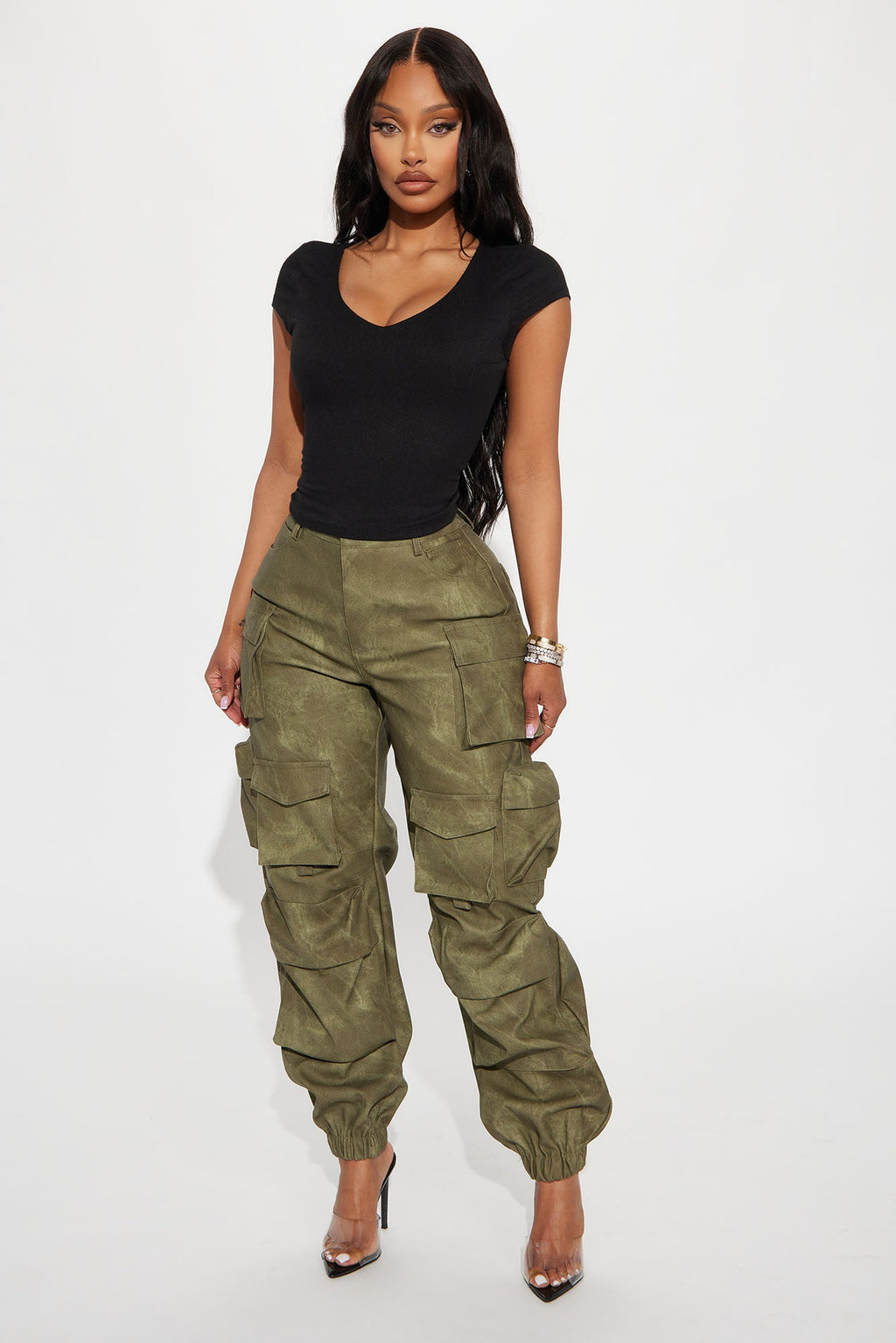 Deena Double Lined Top - Black