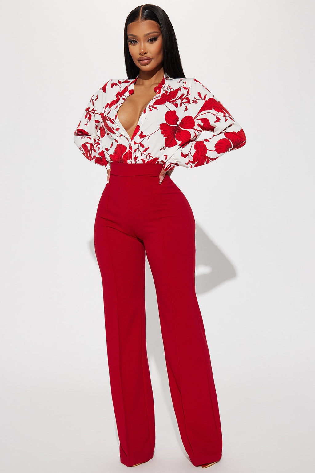 Floral Emotions Top - White/Combo