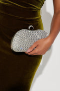 Clear Conscience Clutch - Silver