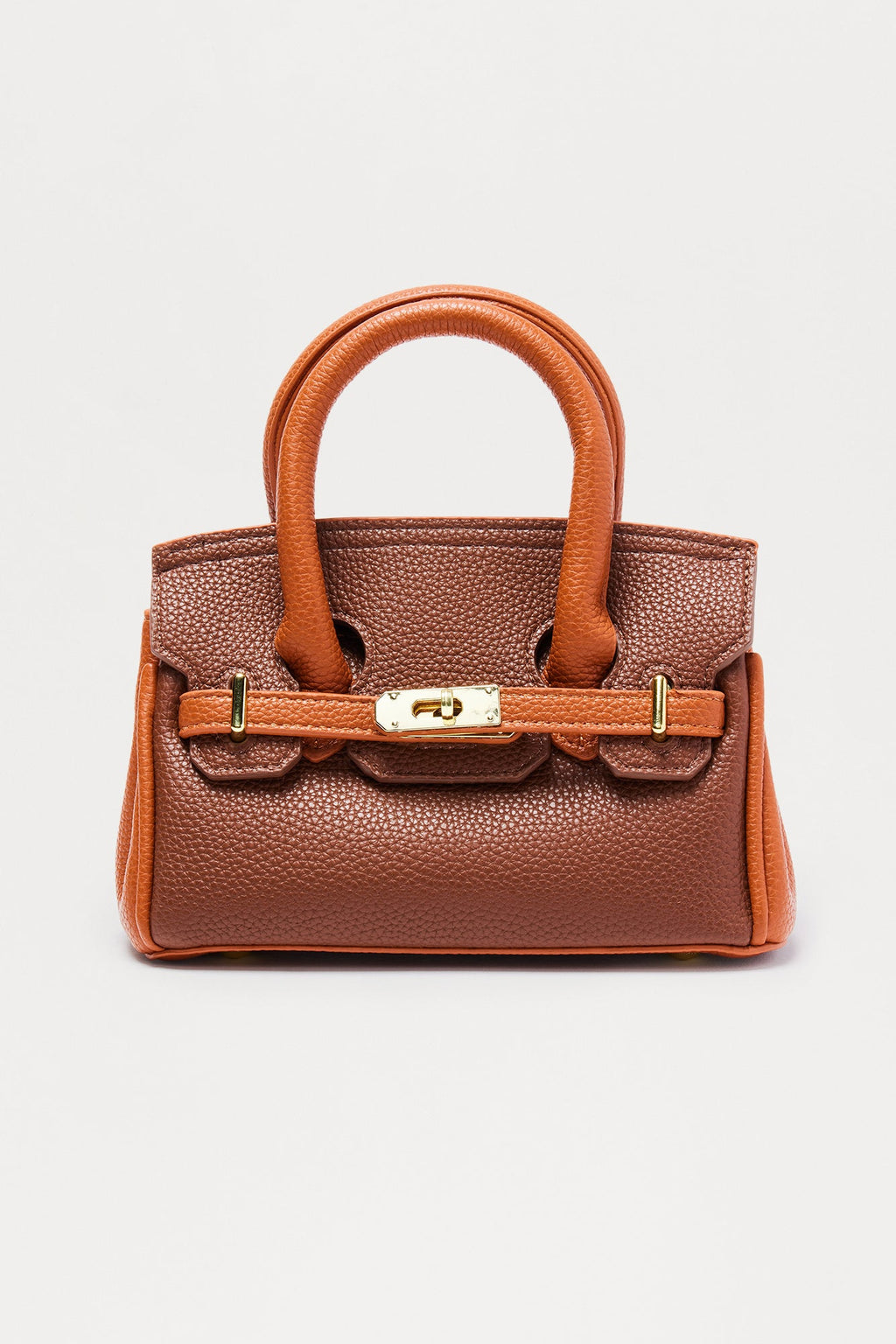 Daydream Colorblock Satchel Handbag - Brown/combo