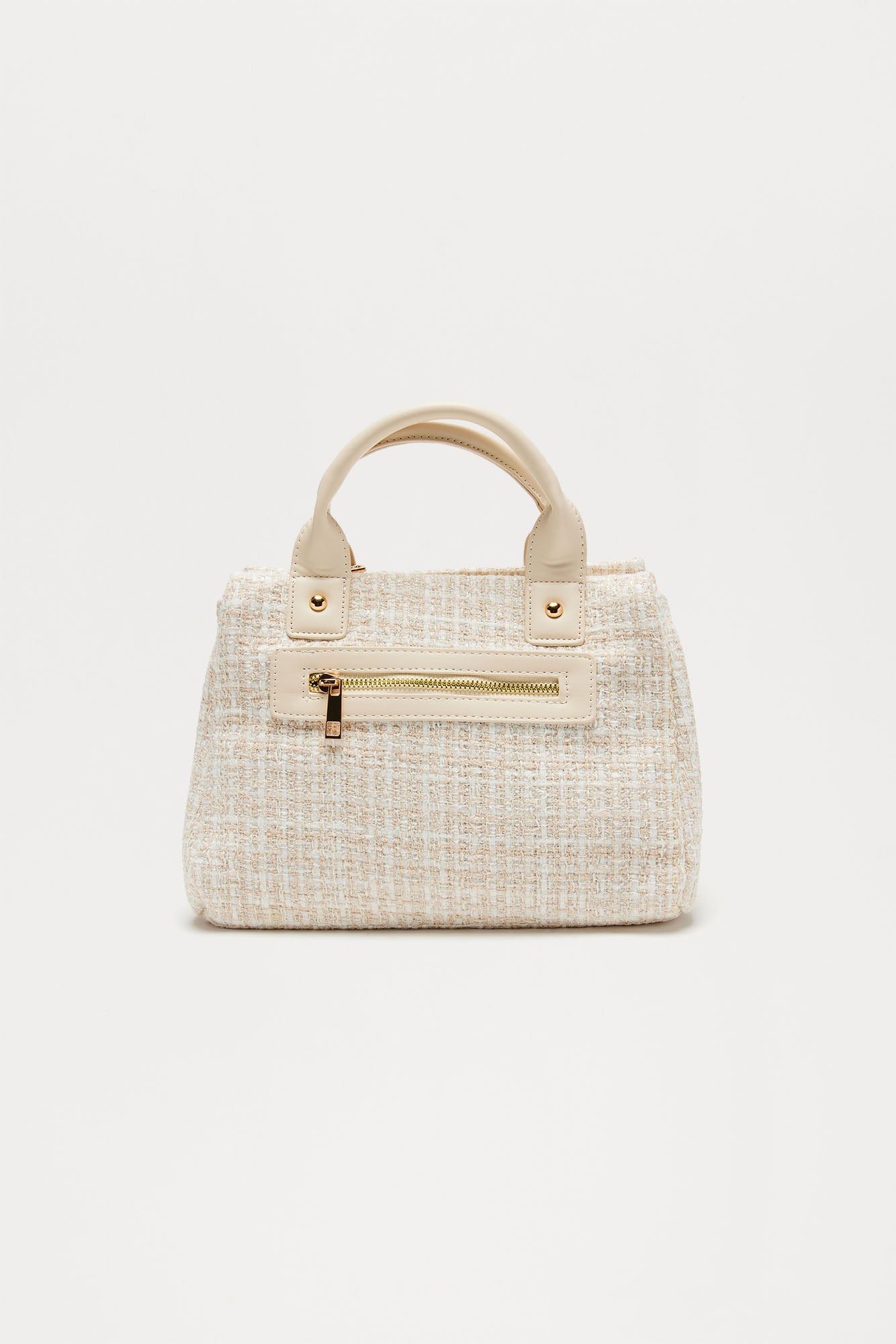 Hailey Handbag - Cream/combo