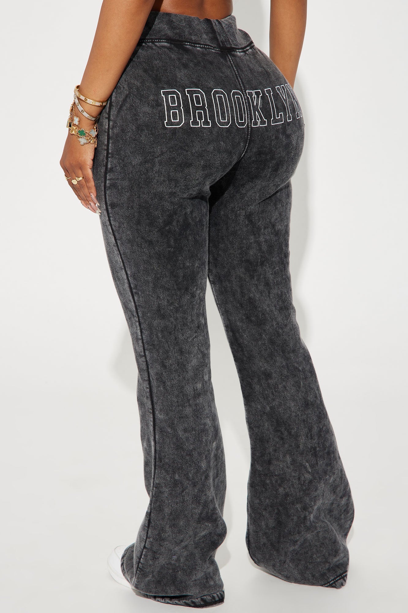 Brooklyn City Washed Sweatpants - Black Wash