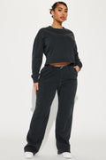 Take It Easy Lounge Pant - Black