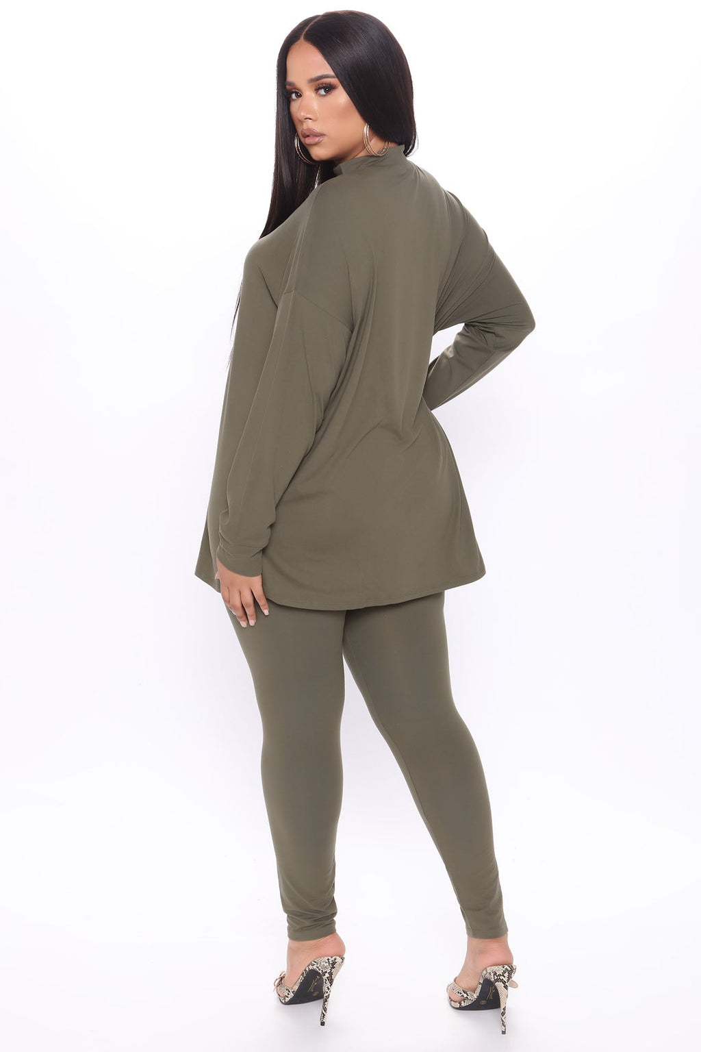 Everything Legging Set - Olive