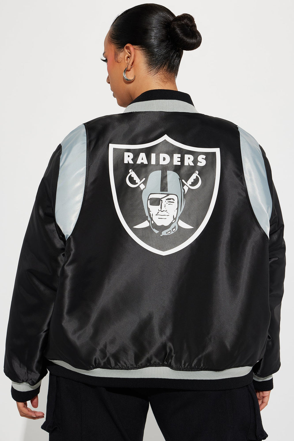 Raiders House Bomber Jacket - Black