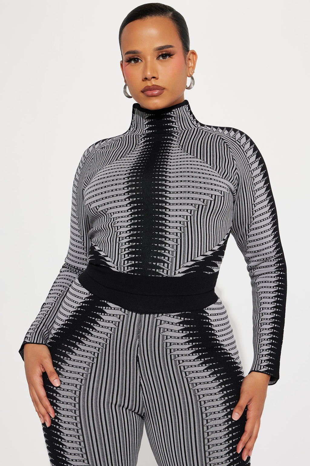 Kailee Sweater Legging Set - Grey/combo