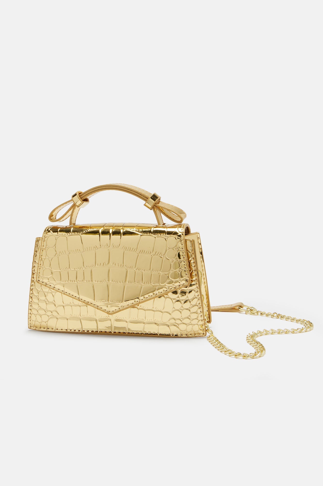 Slaying The Day Handbag - Gold