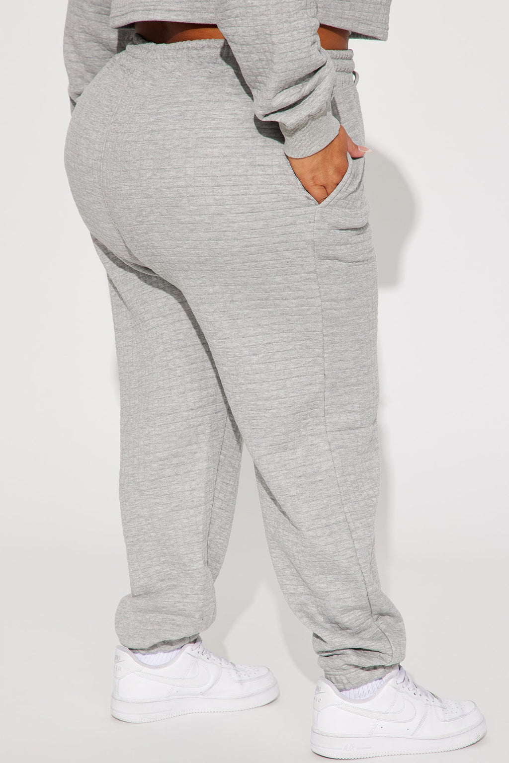Chill With Me Joggers - Heathered Grey