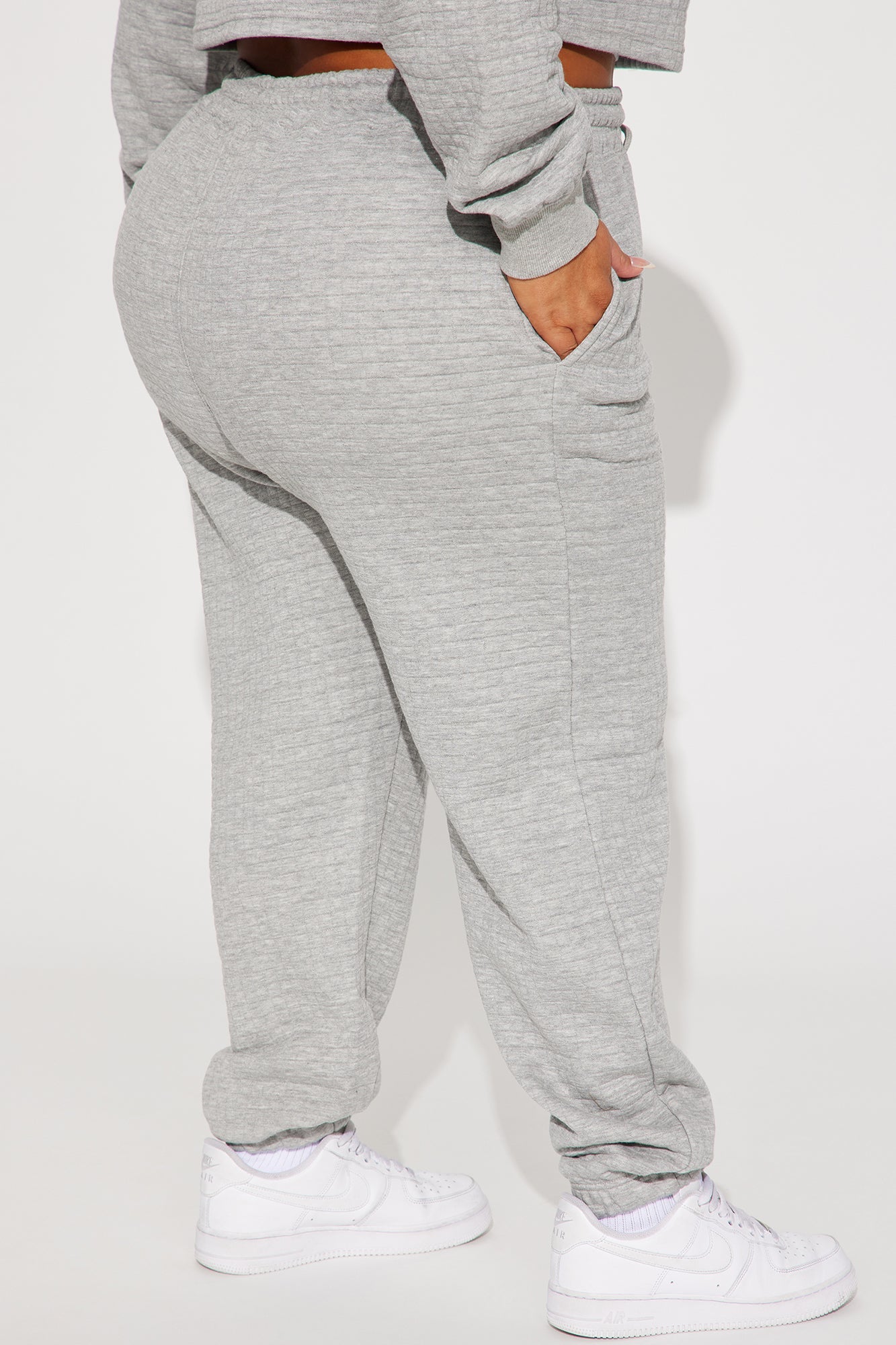 Chill With Me Joggers - Heathered Grey