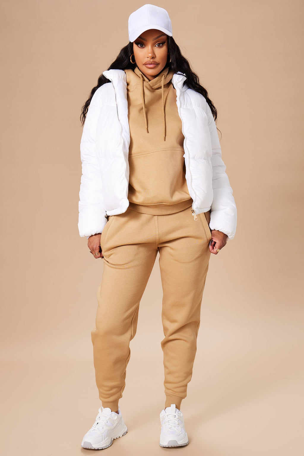 Don't Rain On My Puffer Jacket - White