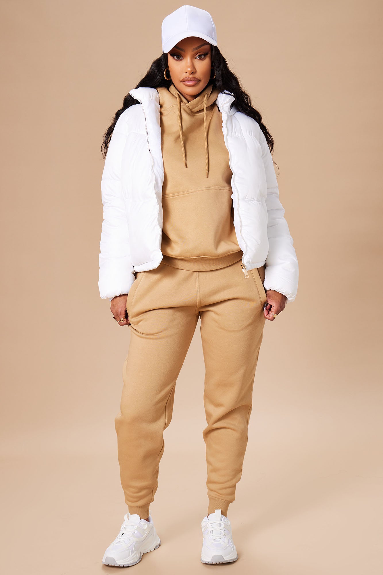 Don't Rain On My Puffer Jacket - White