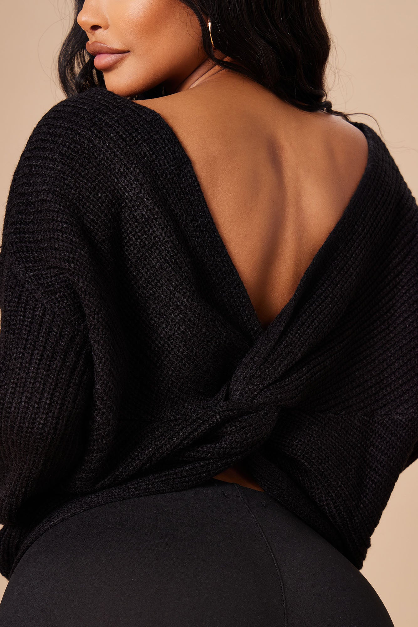 Falls Favorite Girl Sweater II - Black