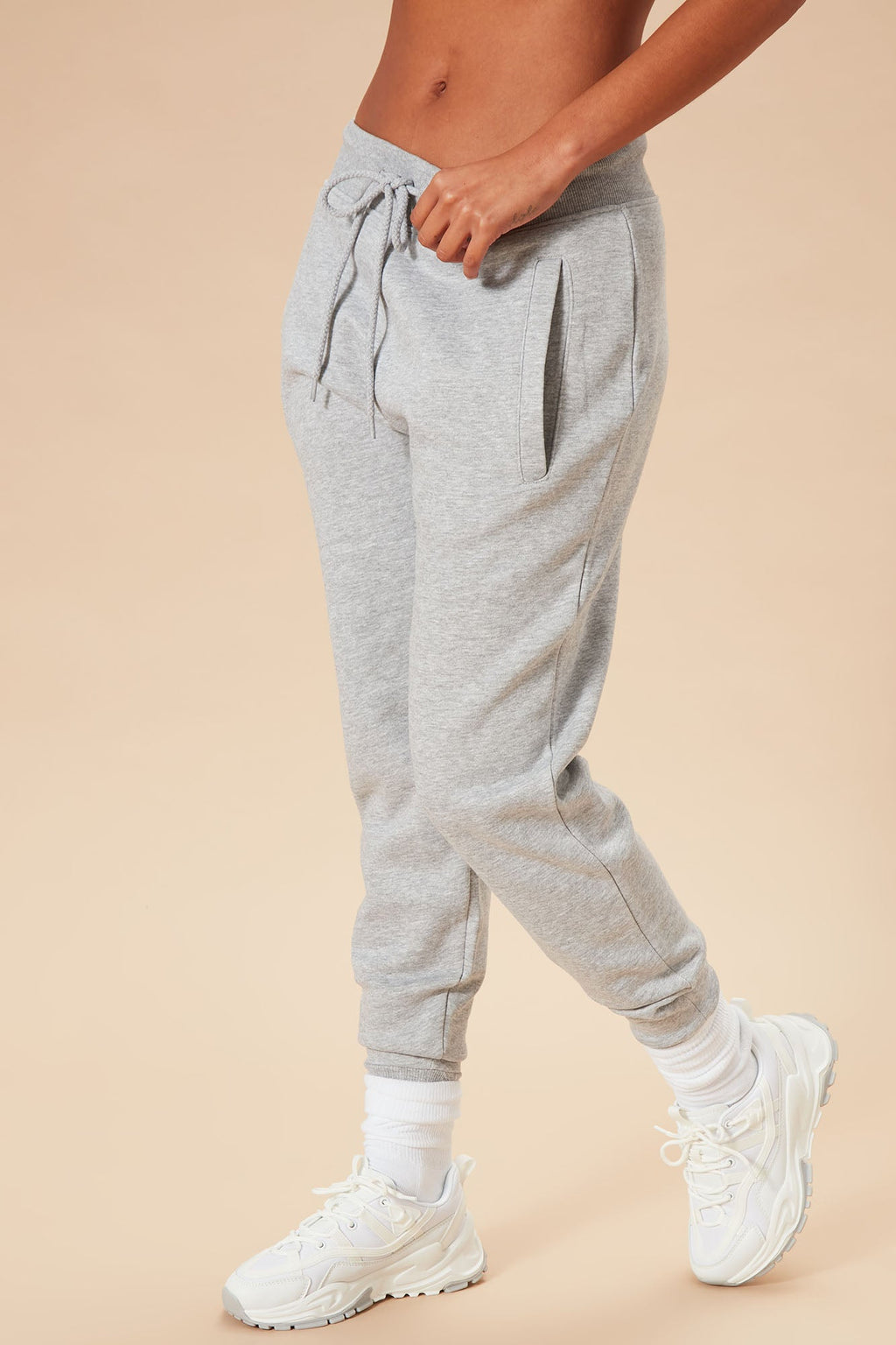 Stole Your Boyfriend's Oversized Jogger - Heather Grey