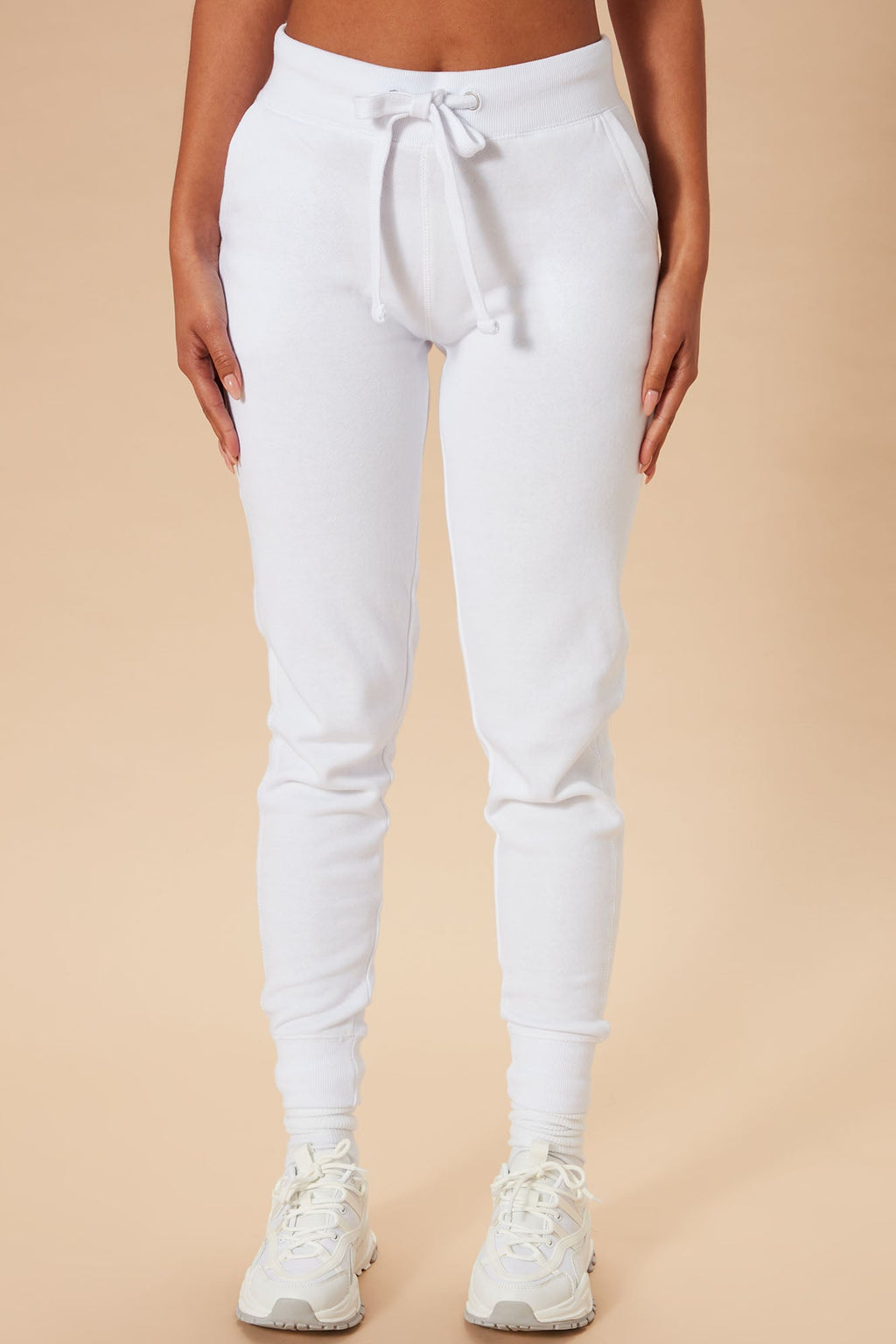 Relaxed Vibe Joggers - White