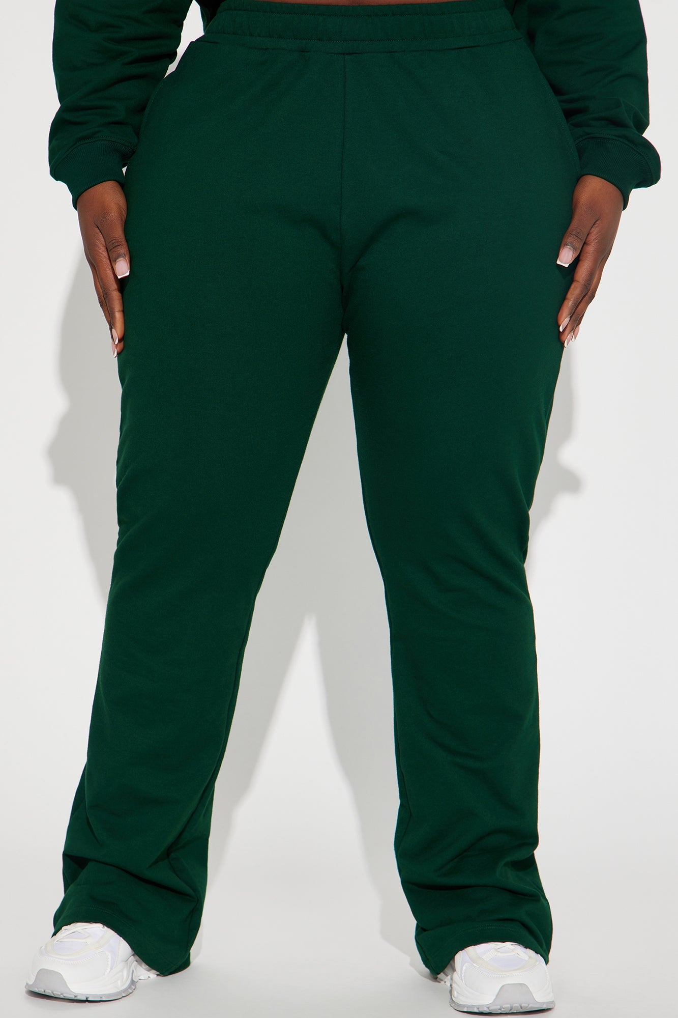 Flight Time Lounge Flare Pants - Green