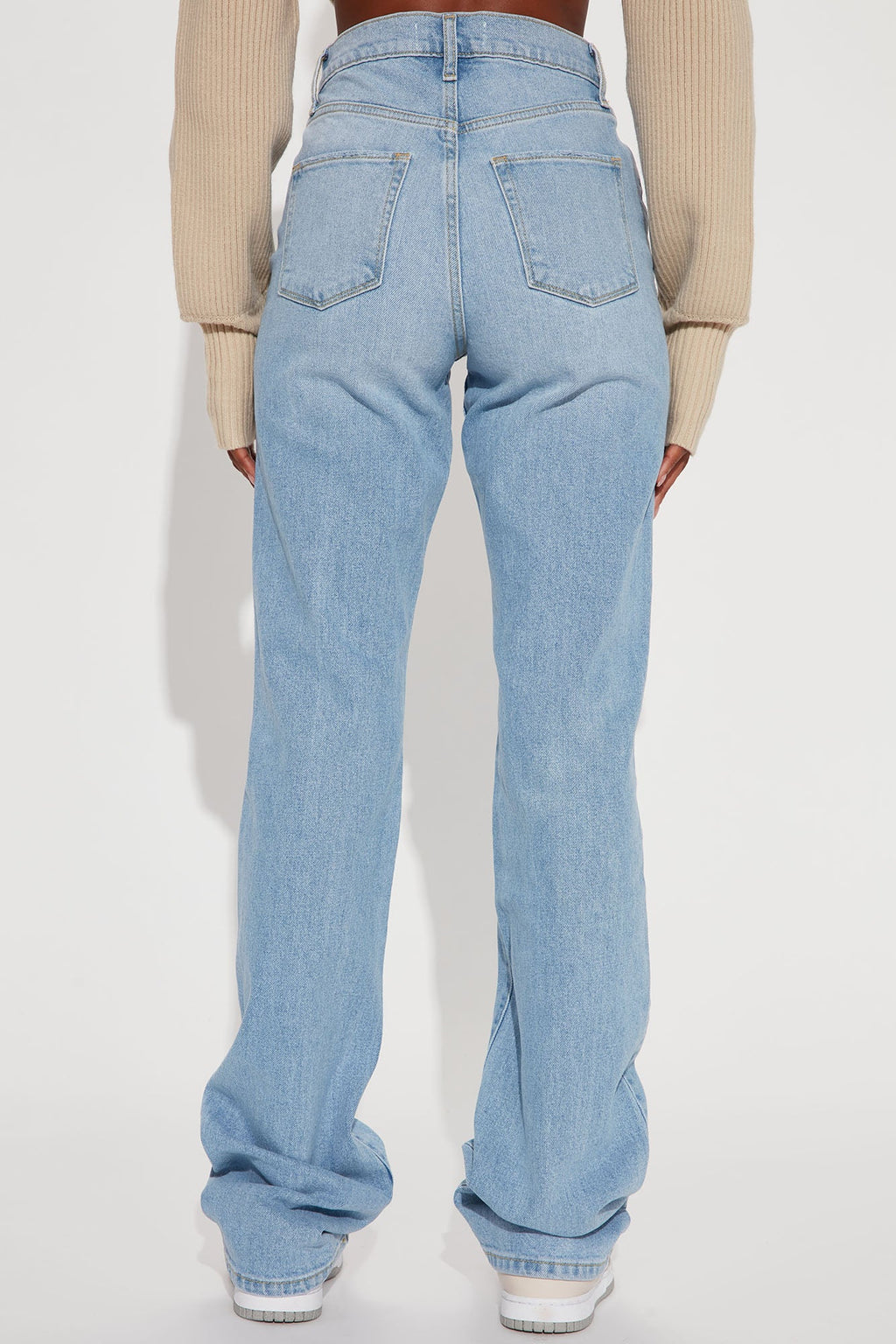 Tall Can't You Relax Straight Leg Jeans - Light Wash