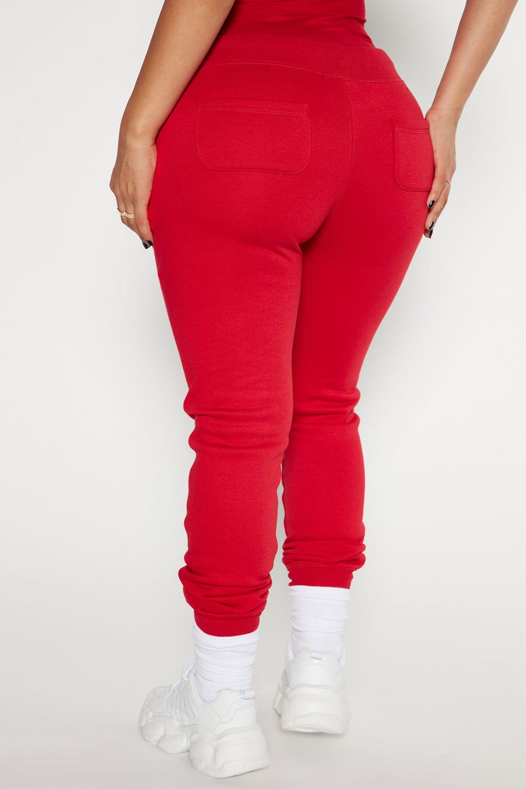 Relaxed Vibe Joggers - Red