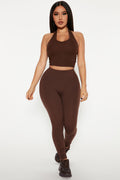 Almost Every Day Leggings - Chocolate