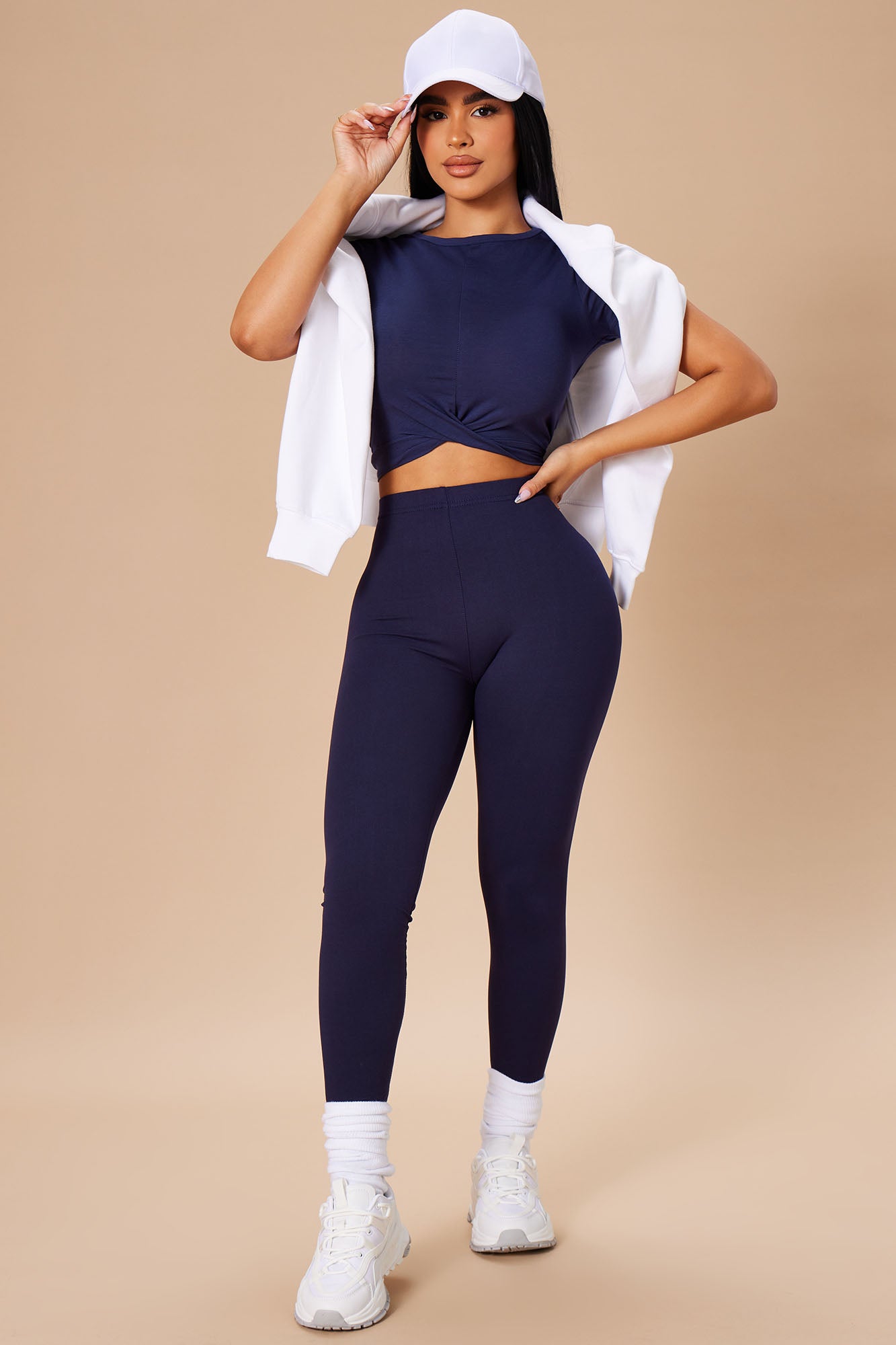 Almost Every Day Leggings - Navy