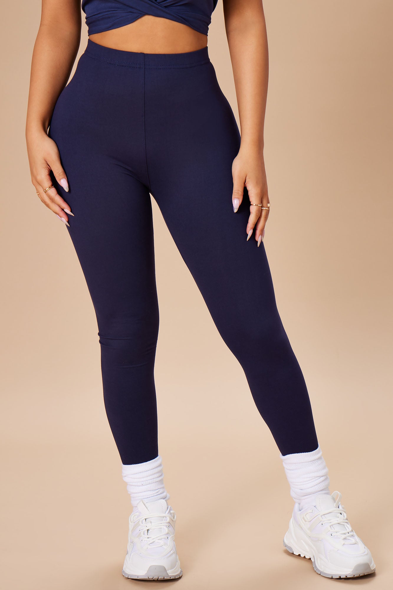 Almost Every Day Leggings - Navy