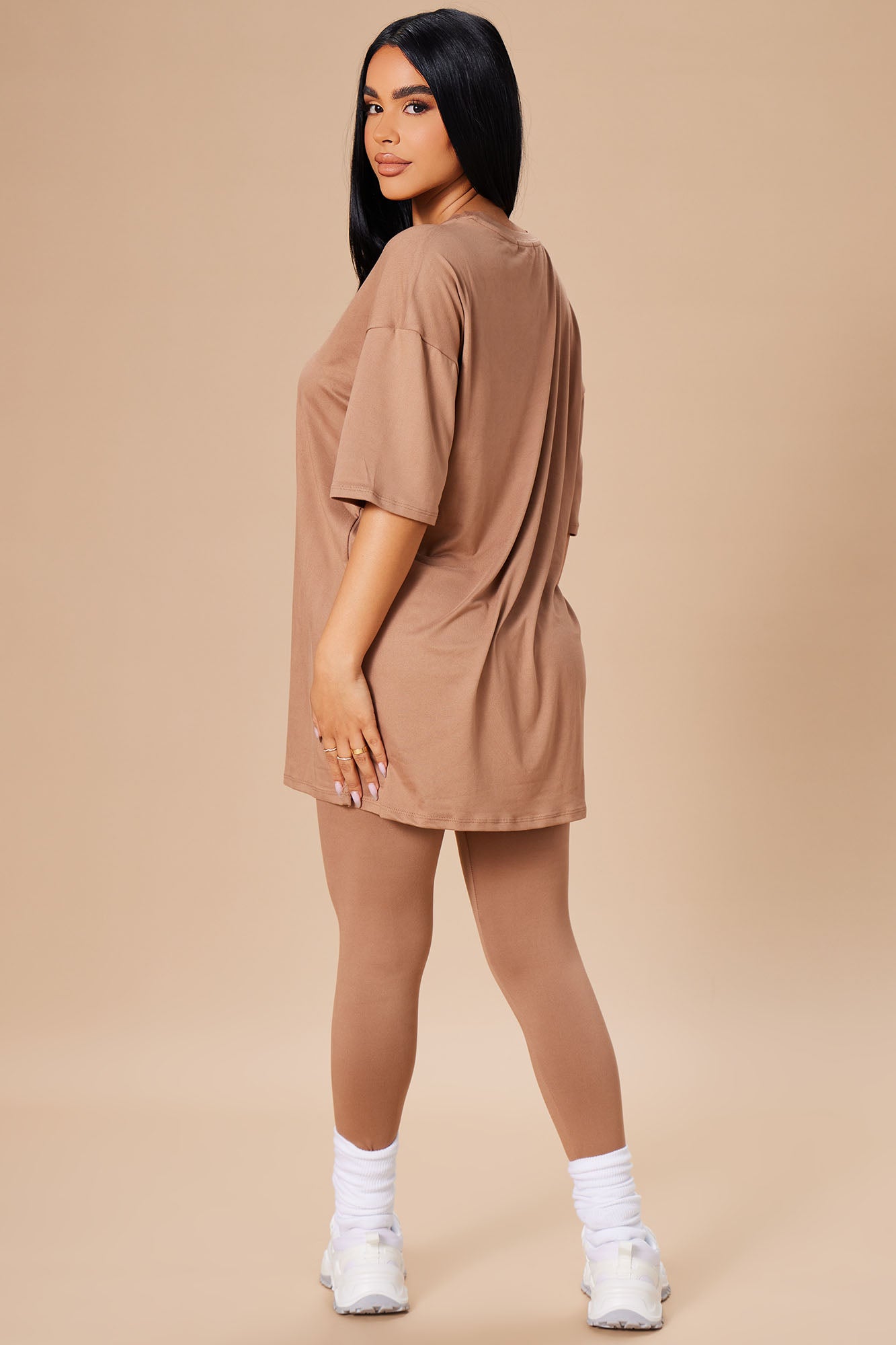 Weekend Vibes Legging Set - Mocha