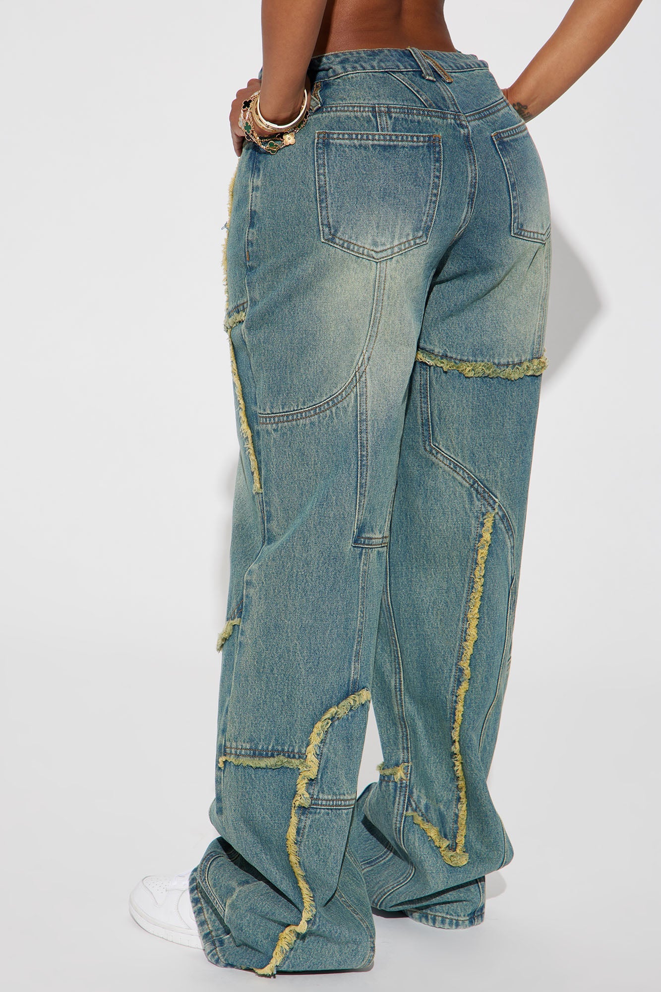 Belmont Baggy Tinted Jean - Medium Wash