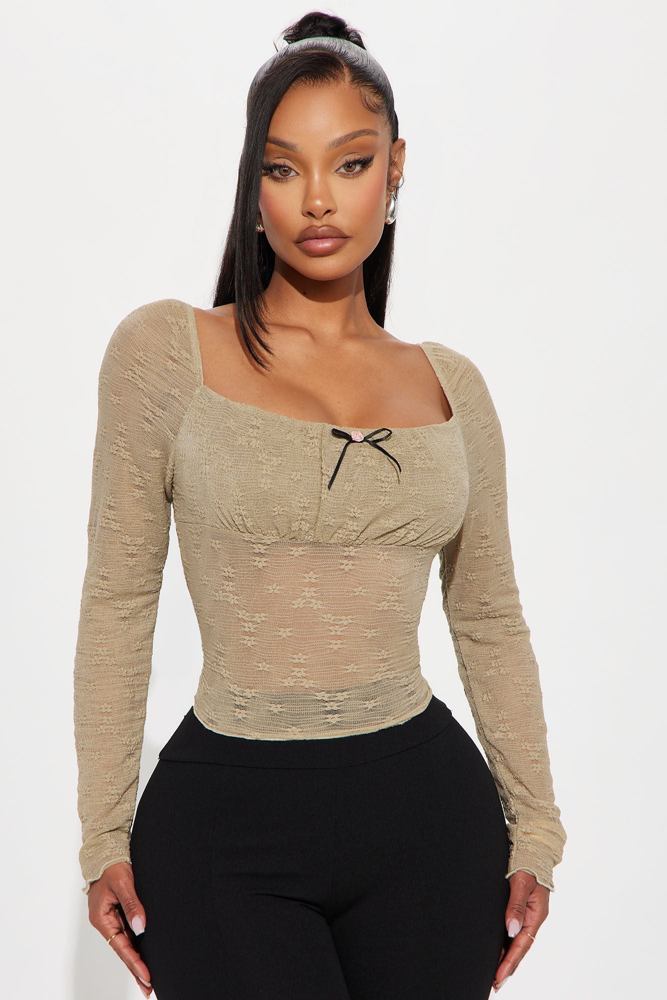 Feel My Love Top - Sage