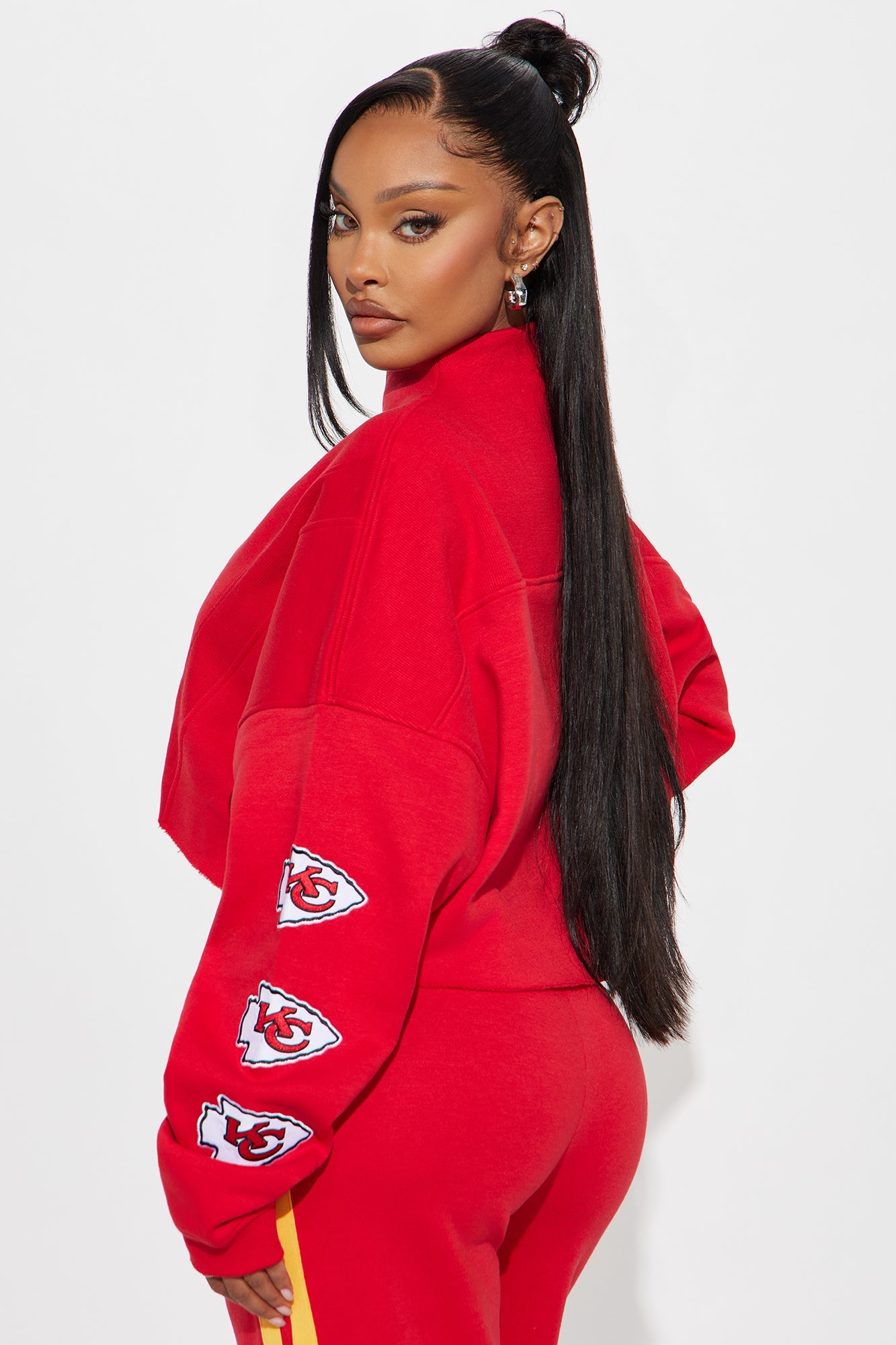 Chiefs Second Half Come-Back Zip Sweatshirt - Red