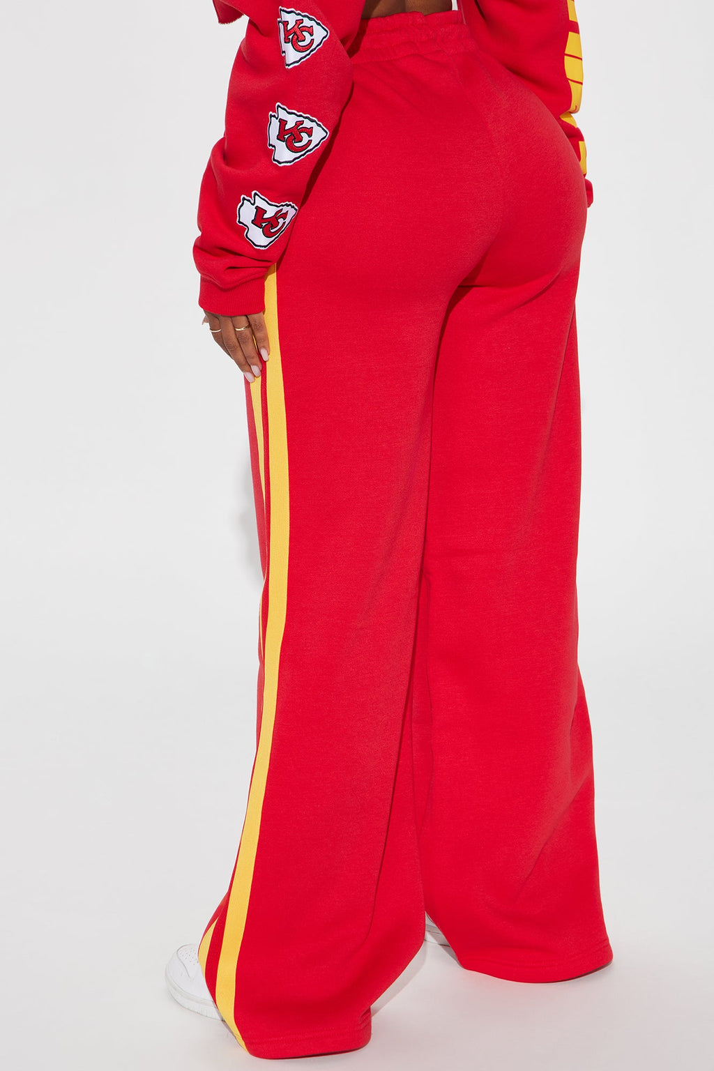 Chiefs Second Half Come-Back Wide Leg Pant - Red