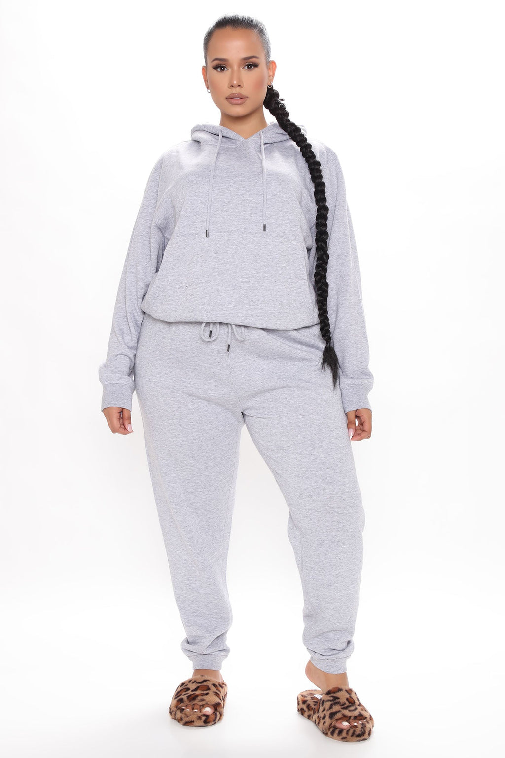 Look Again Hoodie - Heather Grey