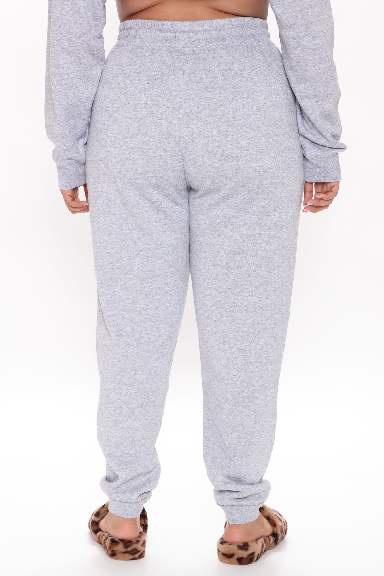 Look Again Joggers - Heather Grey