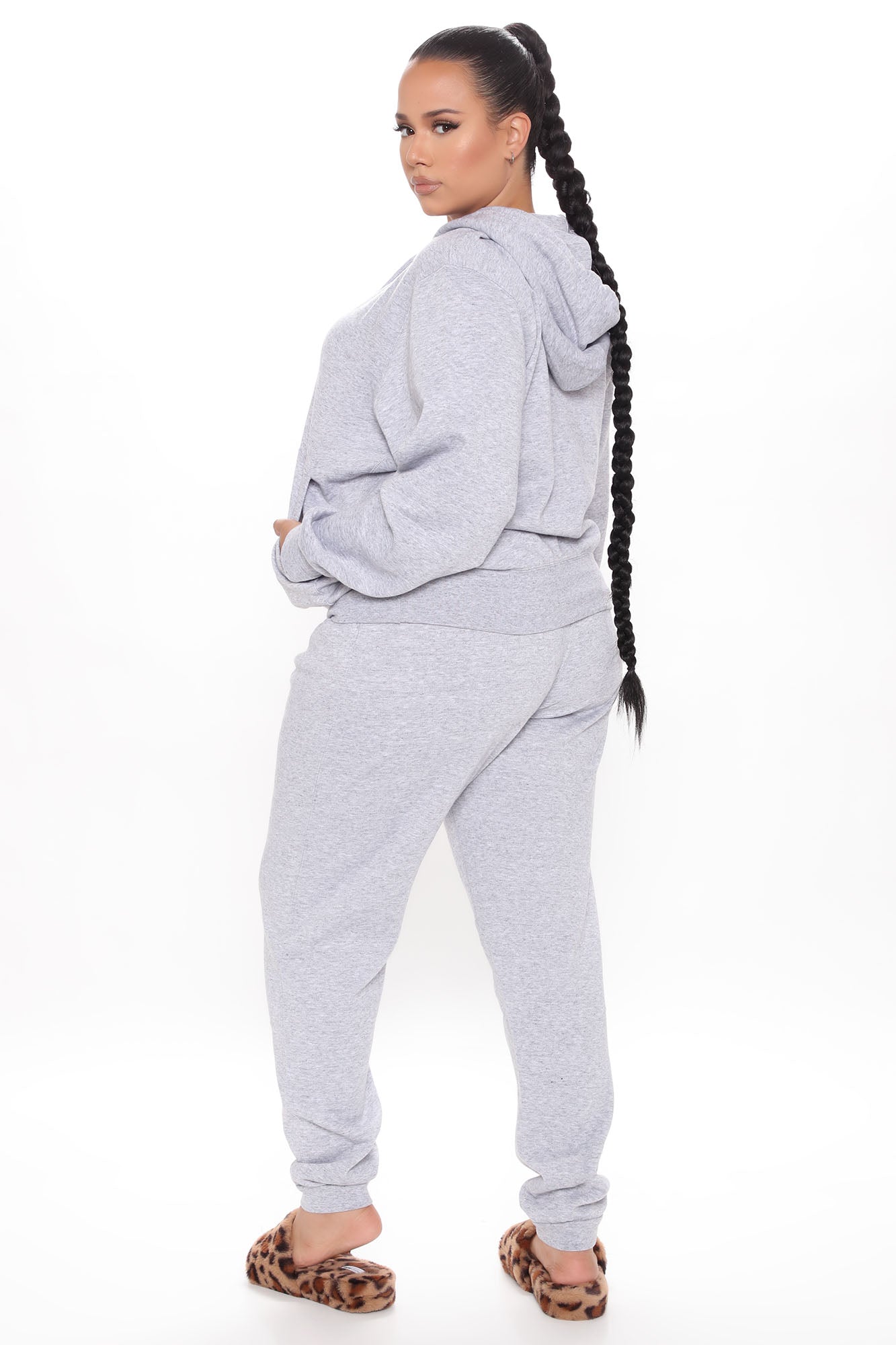 Look Again Joggers - Heather Grey