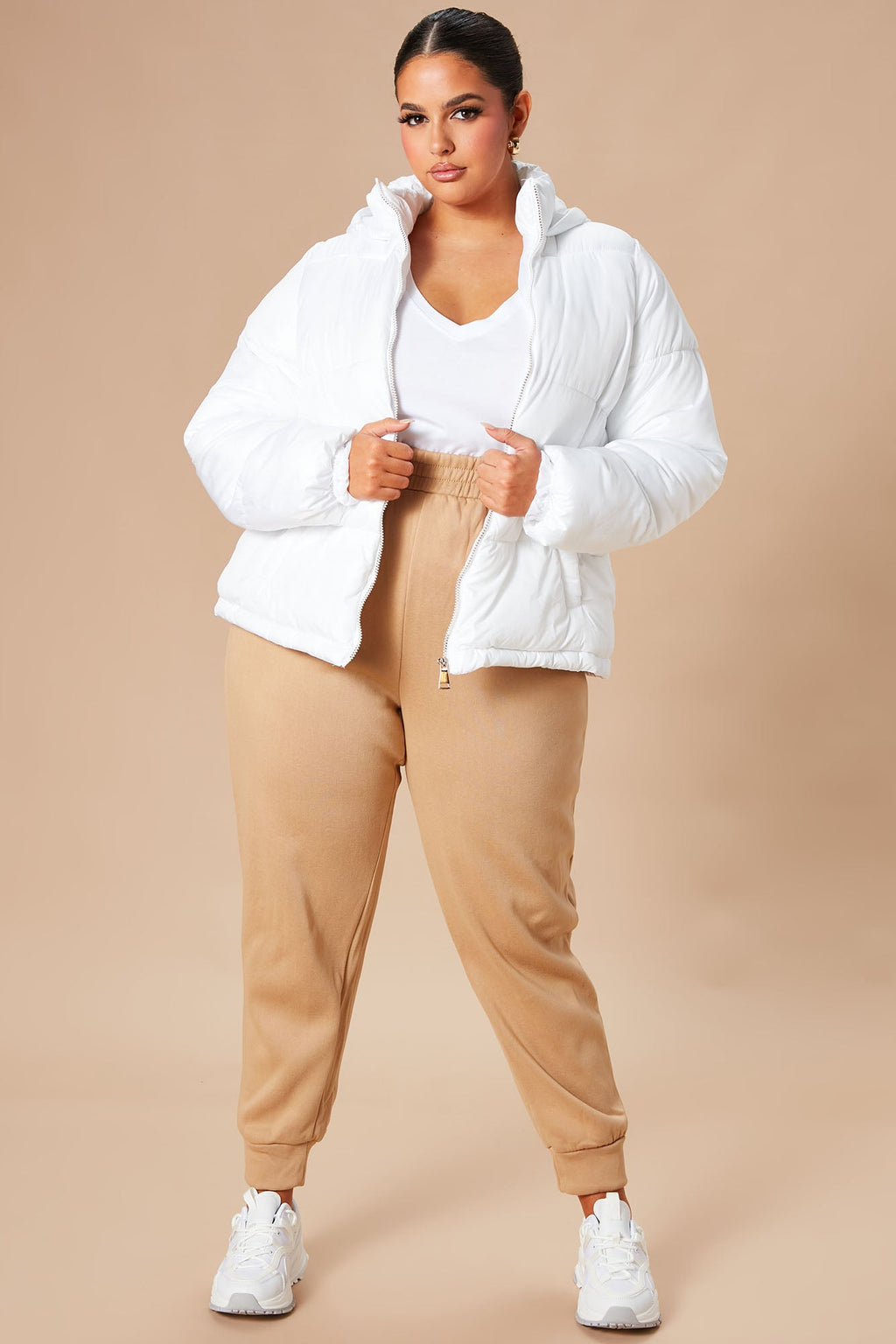 Don't Rain On My Puffer Jacket - White