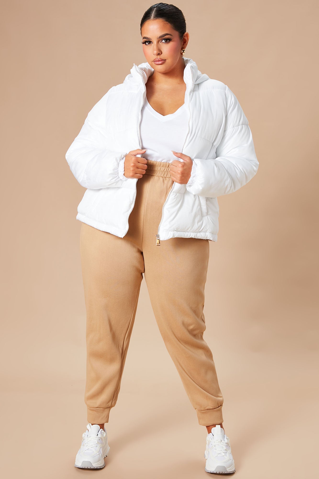 Don't Rain On My Puffer Jacket - White