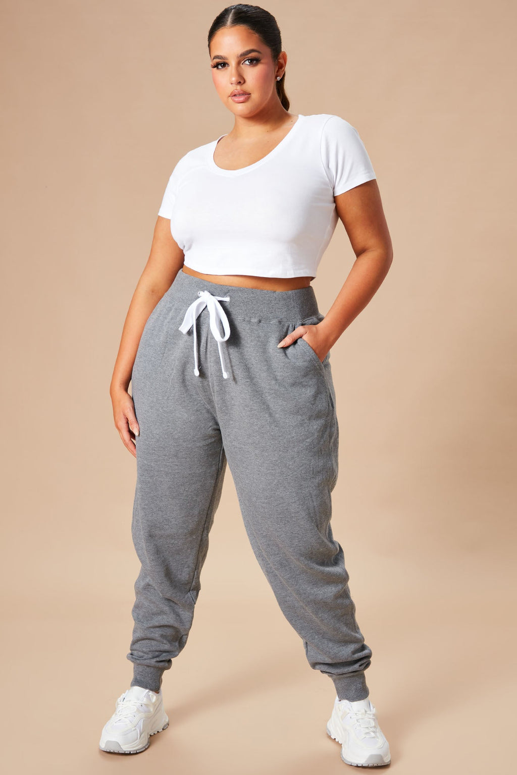 Relaxed Vibe Joggers - Heather Grey