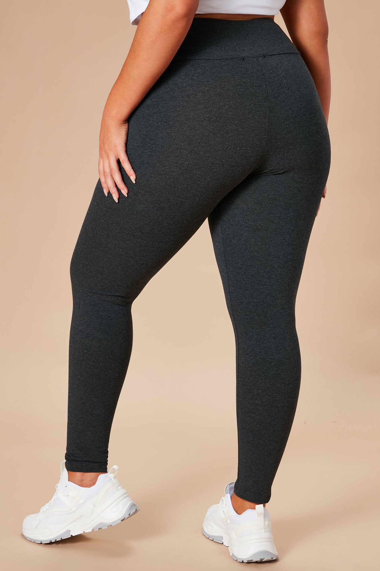 Running Around High Rise Legging - Charcoal