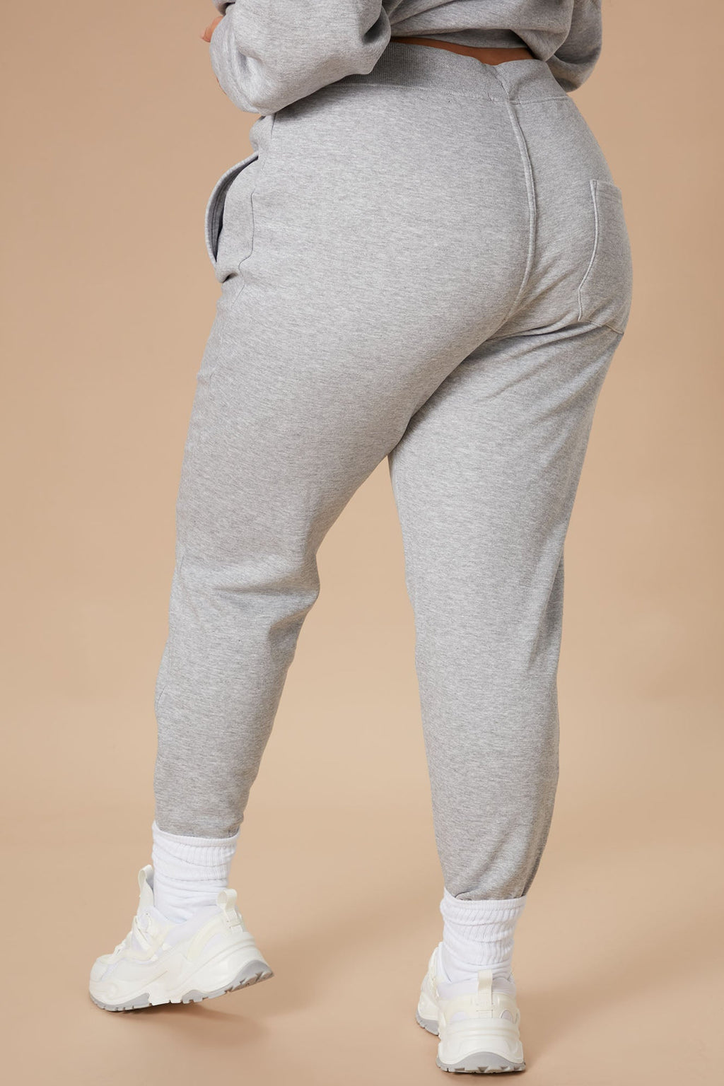 Stole Your Boyfriend's Oversized Jogger - Heather Grey