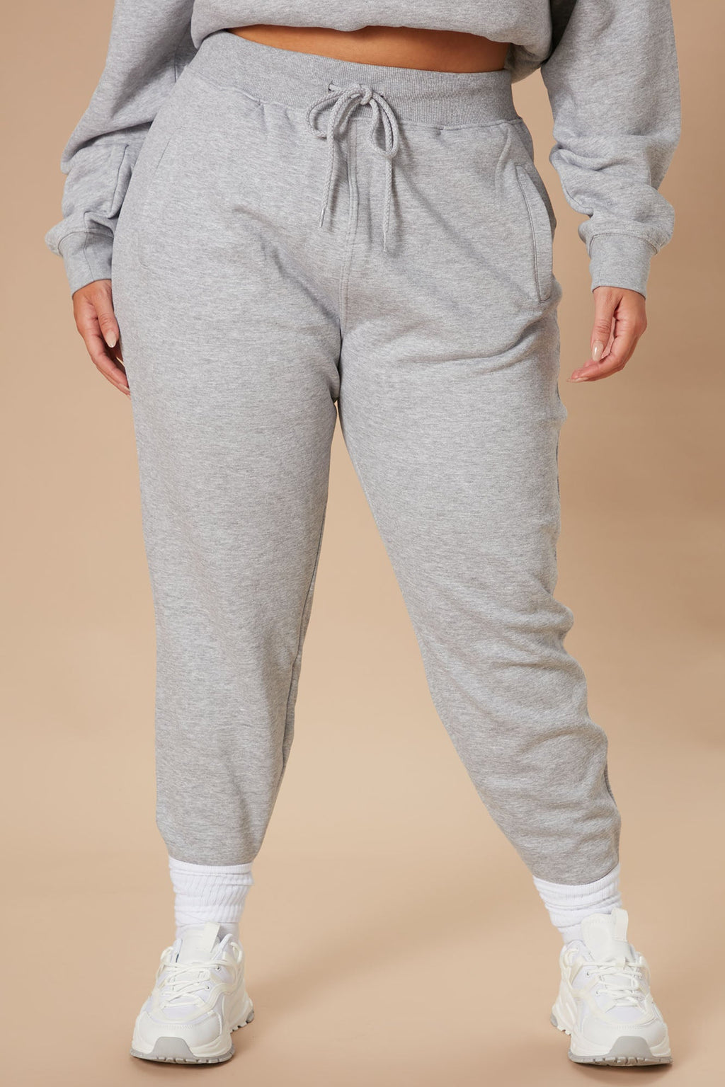 Stole Your Boyfriend's Oversized Jogger - Heather Grey