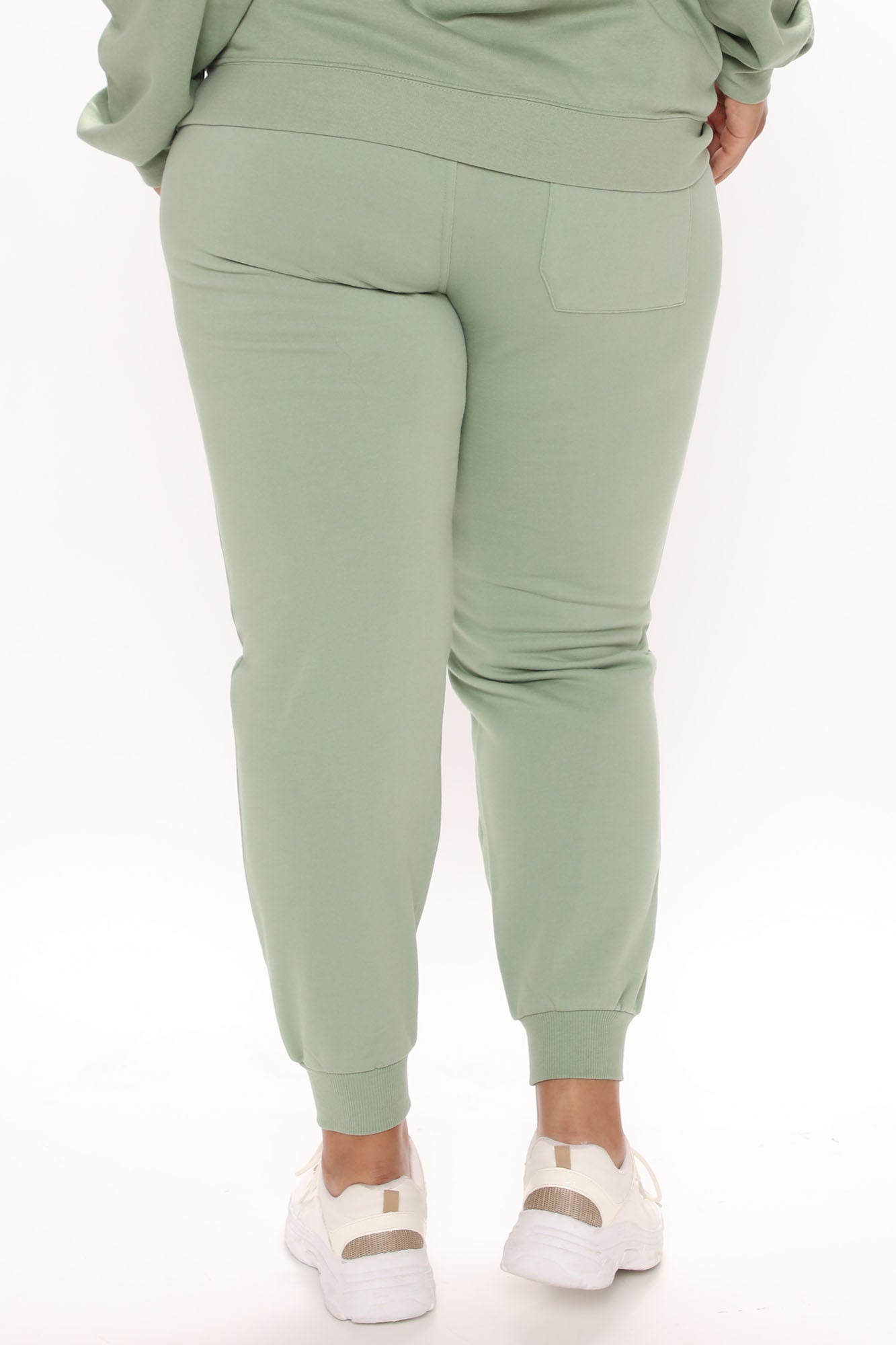 Stole Your Boyfriend's Oversized Jogger - Sage