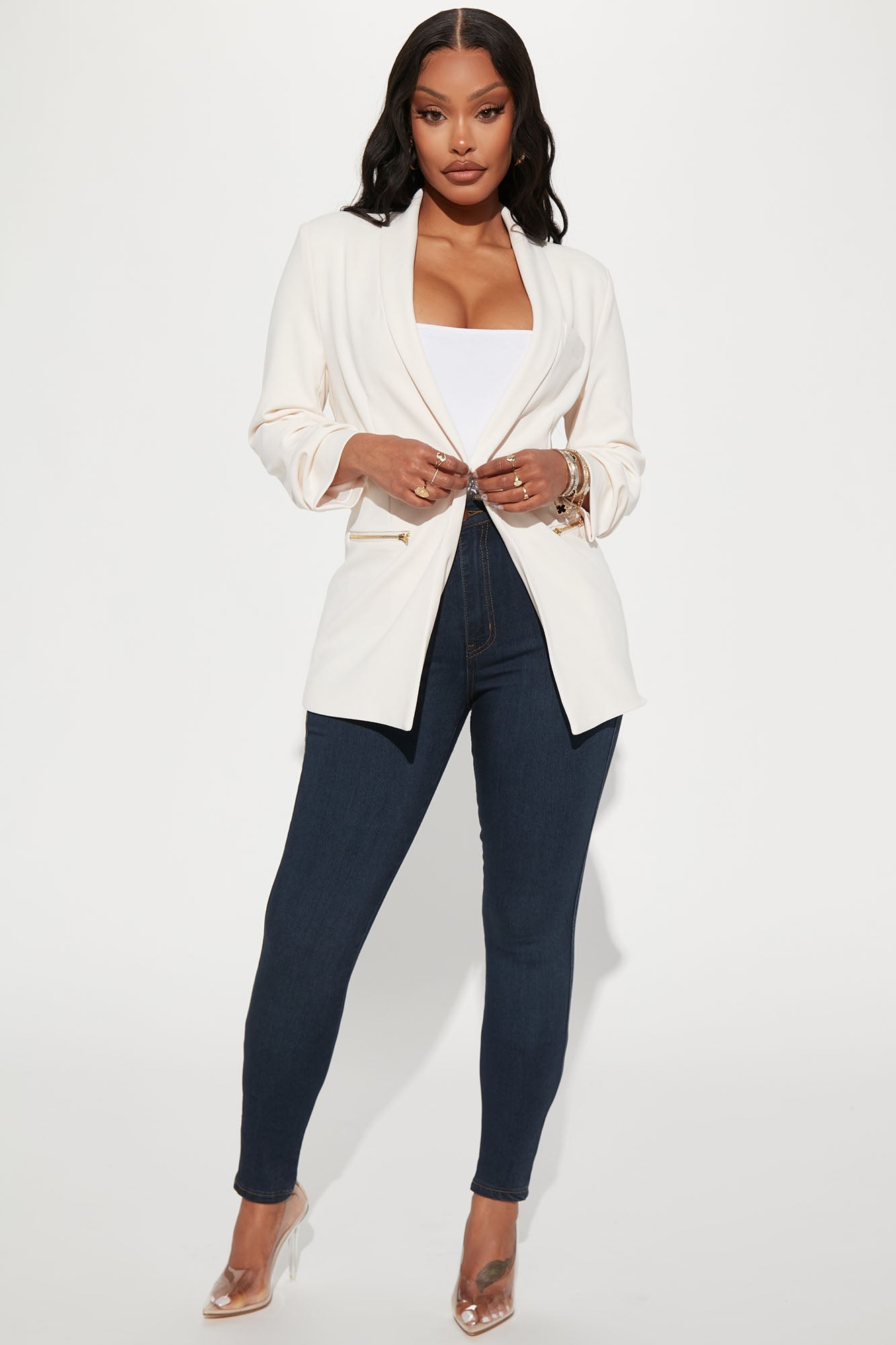 Bethany Blazer - Cream