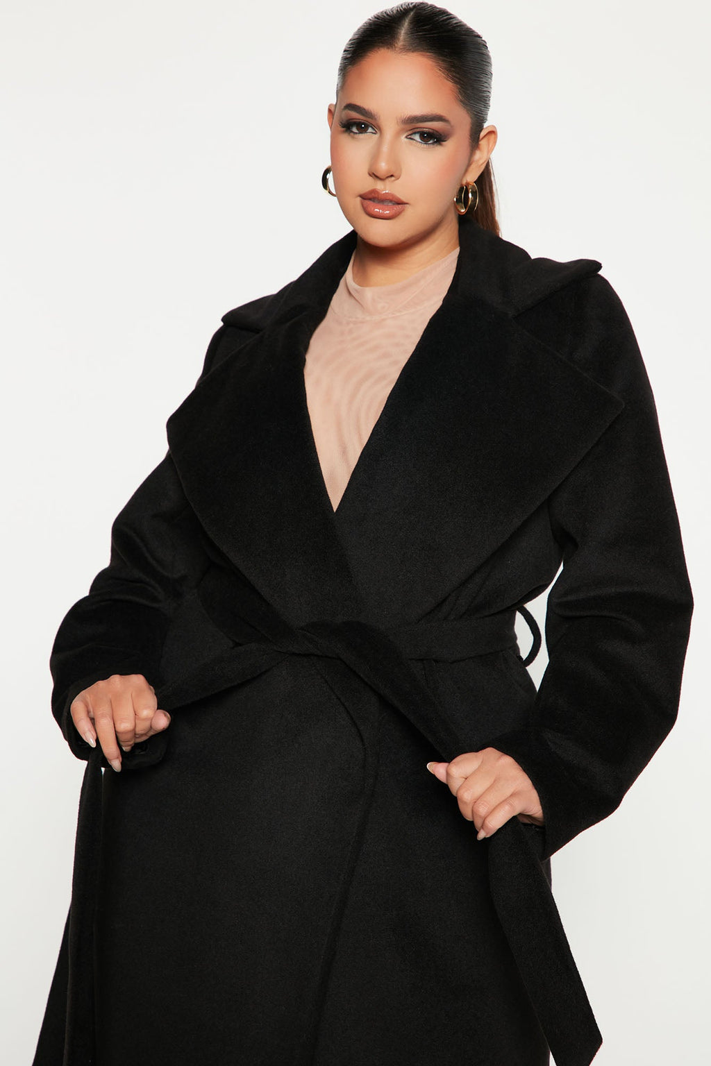 Soho Chic Coat - Black