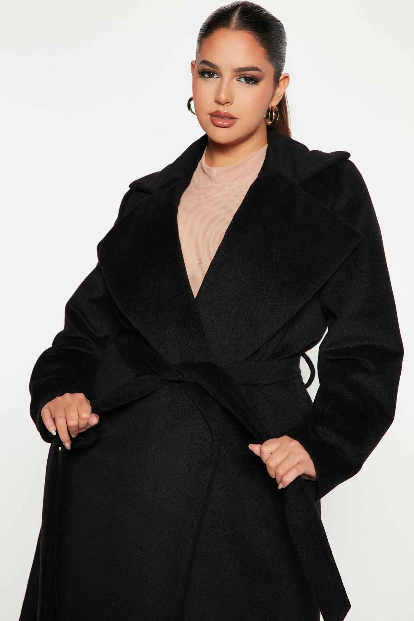 Soho Chic Coat - Black